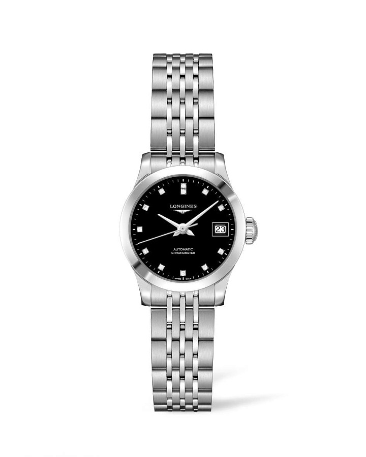 Часы Longines Master L2.320.4.57.6 — механические, сталь металл