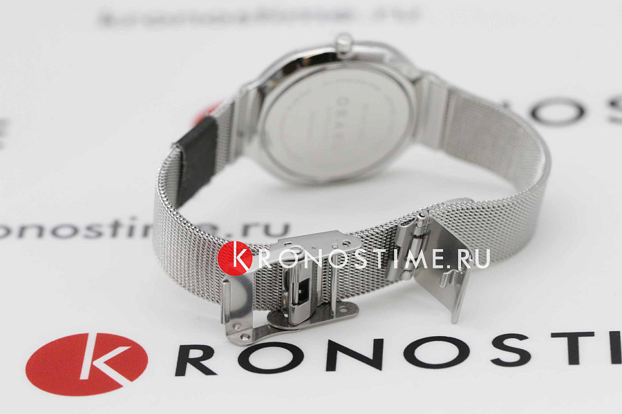 Часы Obaku Onyx V253LXCBMC — нержавеющая сталь, женские