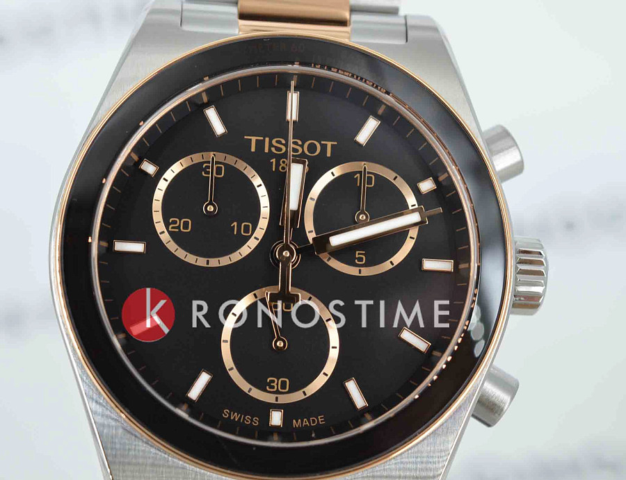 Часы Tissot PR516 Quartz Chronograph T149.417.22.051.01 — кварцевые, металл сталь