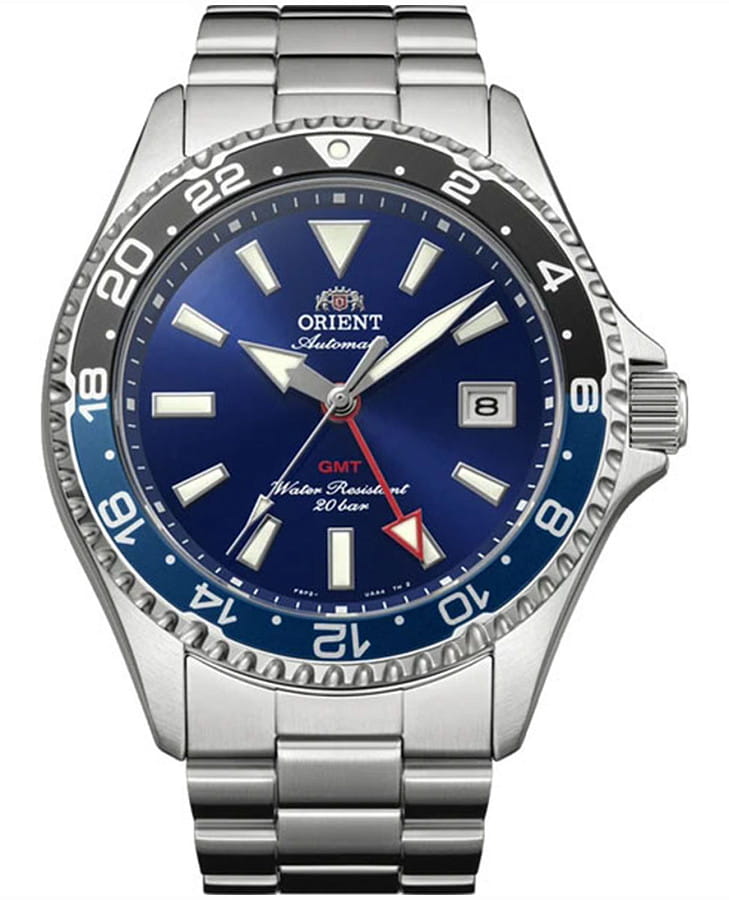 Часы Orient Diving Sport Automatic GMT RA-BC0003L (RN-BC0003L) — мужские, синий