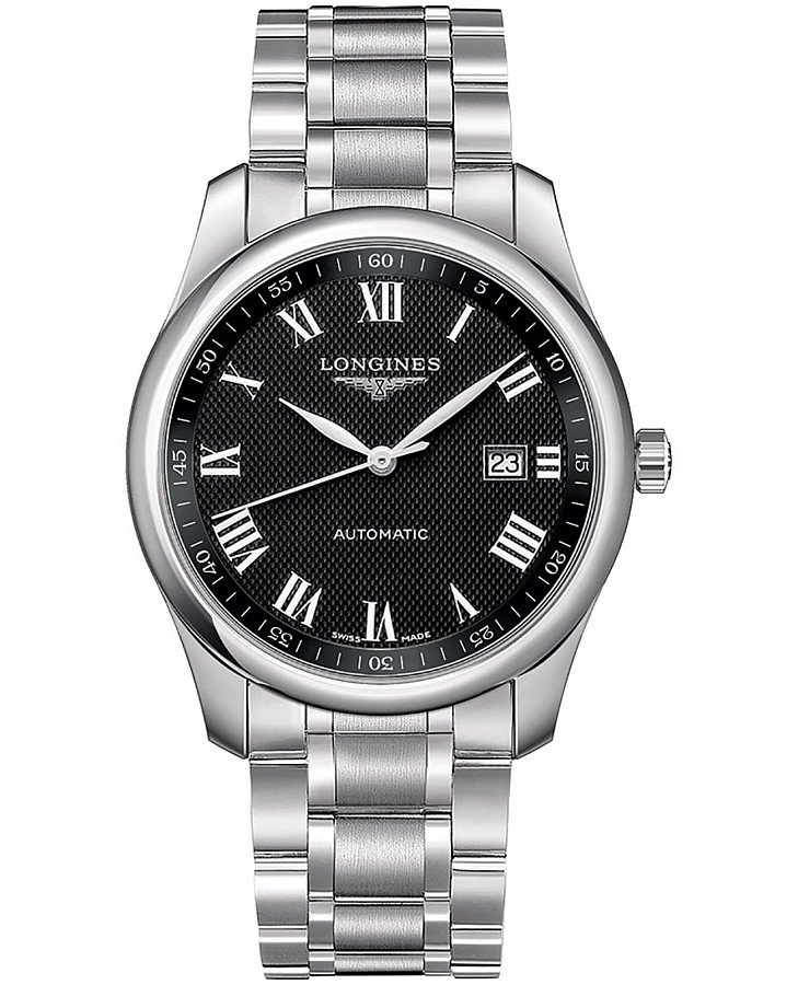 Часы Longines Master Collection L2.793.4.51.6 — мужские, черный