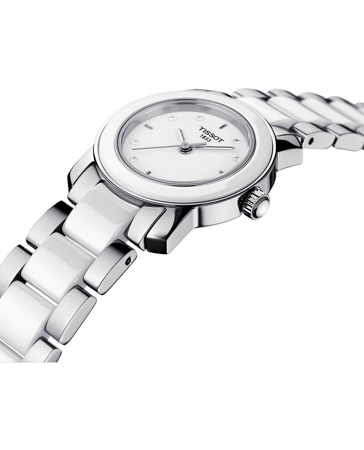 Часы Tissot Cera T064.210.22.016.00 — сталь металл керамика, Швейцария