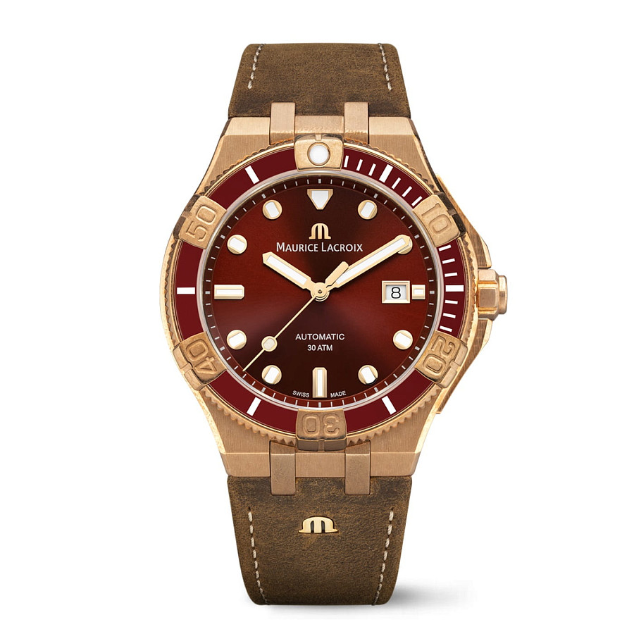 Часы Maurice Lacroix Aikon Venturer Asia Special Edition AI6058-BRZ6B-530-6 — механические, бронза