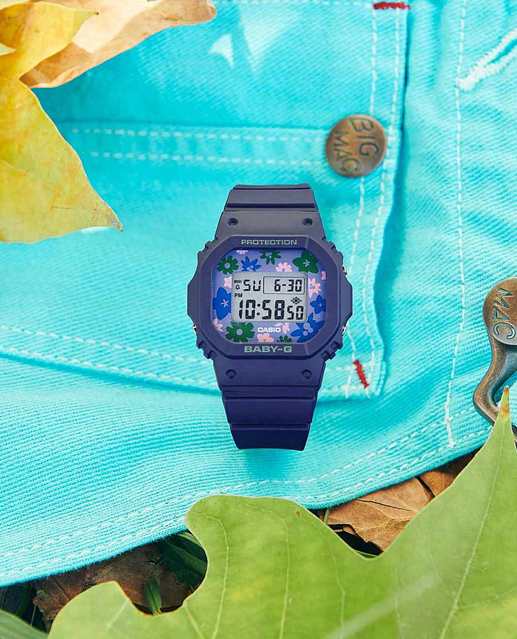 Часы Casio Baby-G BGD-565RP-2DR (BGD-565RP-2) — пластик, женские