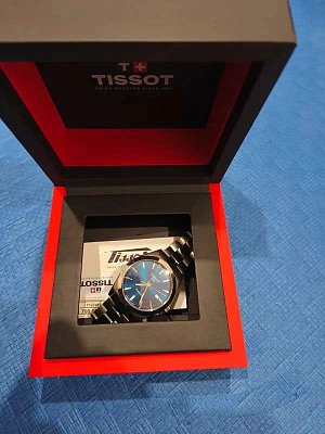 Фото покупателя: Швейцарские титановые наручные часы Tissot Gentleman Titanium T127.410.44.041.00