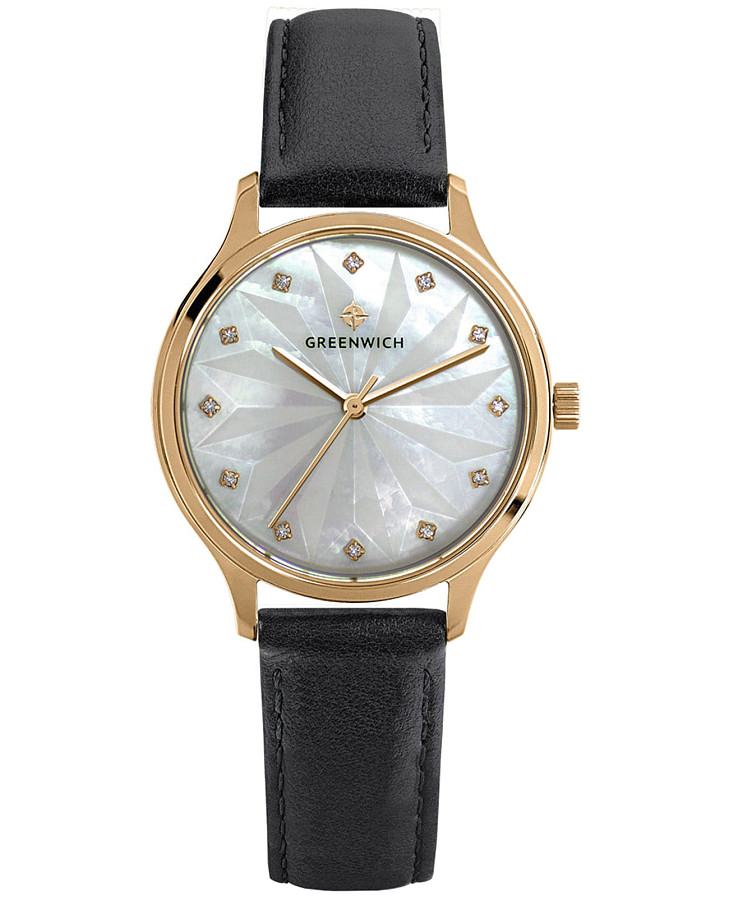 Часы Greenwich Callisto GW 341.41.53 — женские, перламутровый