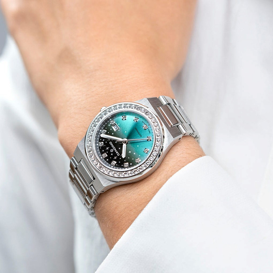 Часы Candino Lady Elegance Sparkling Date C4749/2 — нержавеющая сталь, женские