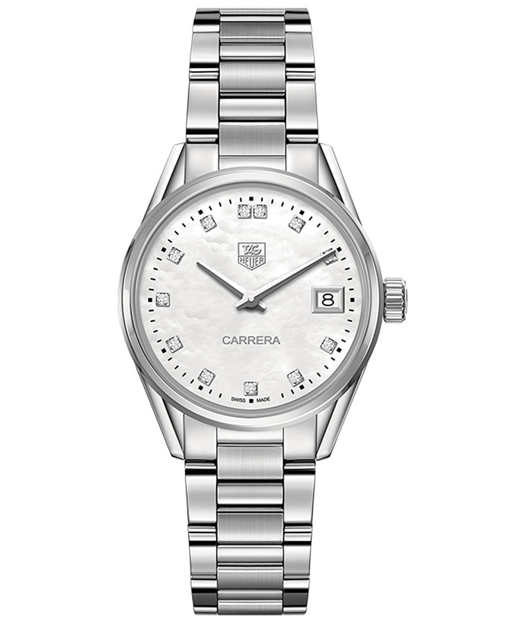 Часы TAG Heuer Carrera WAR1314.BA0778 — женские, серебристый