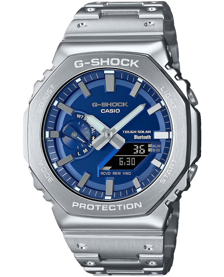Часы Casio G-Shock GM-B2100AD-2ADR (GM-B2100AD-2A) — мужские, синий