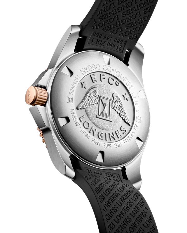 Часы Longines HydroConquest L3.781.3.58.9 — металл сталь, Швейцария