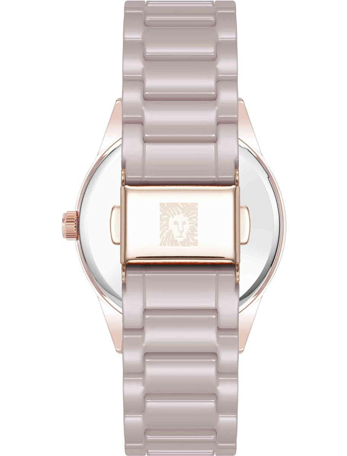 Часы Anne Klein Ceramic 5172RGTP — металл сталь, США