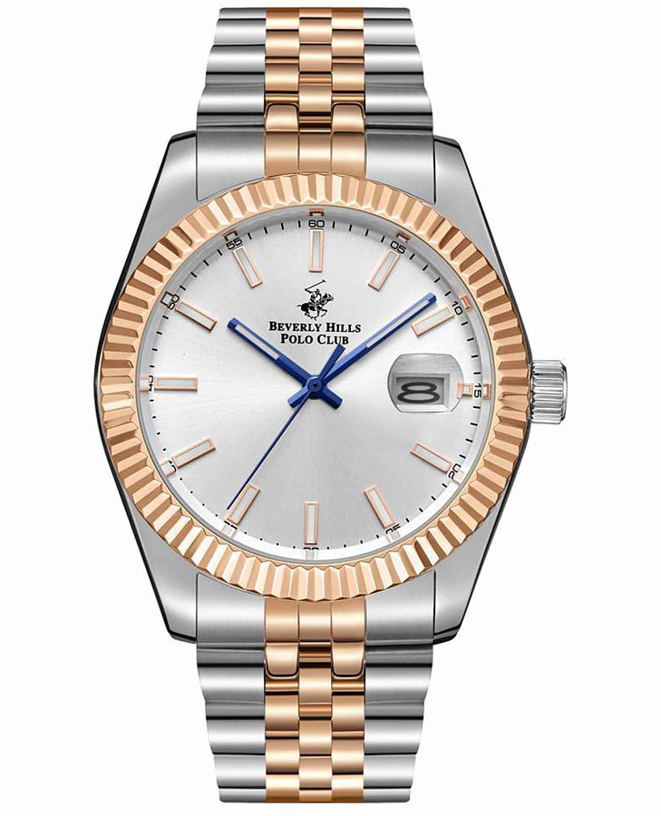 Часы Beverly Hills Polo Club BP3018X.531 — мужские, серебристый