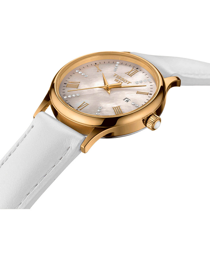 Часы Tissot Rose Dream Lady 18K Gold T914.210.46.116.01 — кварцевые, золото металл