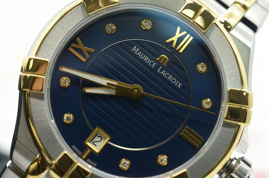 Часы Maurice Lacroix Aikon Date AI1006-PVY13-450-1 — сталь металл, Швейцария