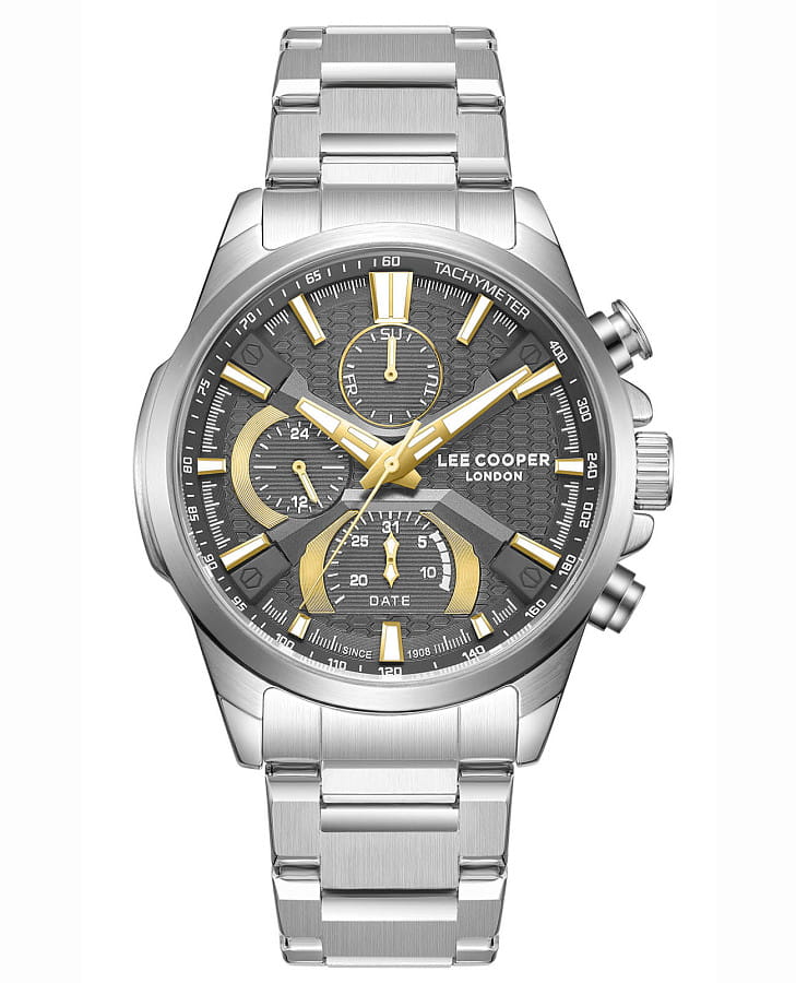Часы Lee Cooper LC08166.360 — мужские, серый