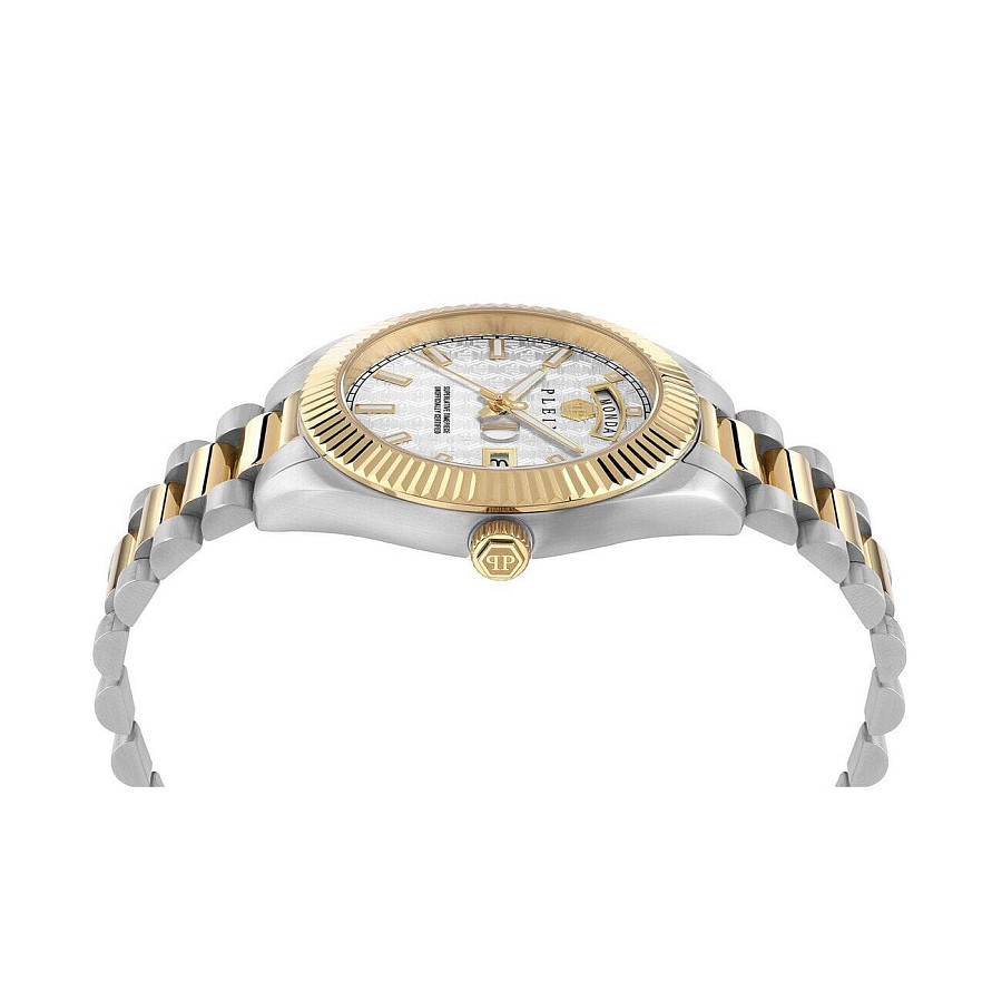 Часы Philipp Plein Date Superlative Gent PWPNA0324 — кварцевые, сталь металл