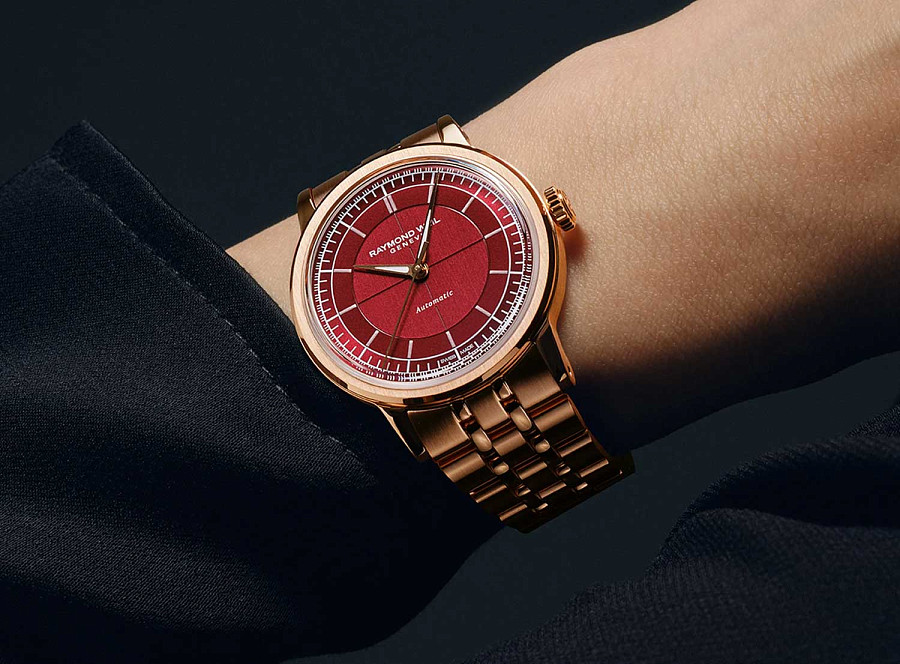 Часы Raymond Weil 2125-P5-45001 — механические, сталь металл