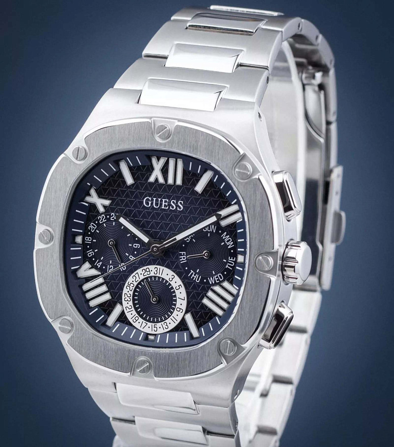 Часы Guess Headline GW0572G1 — синий, кварцевые