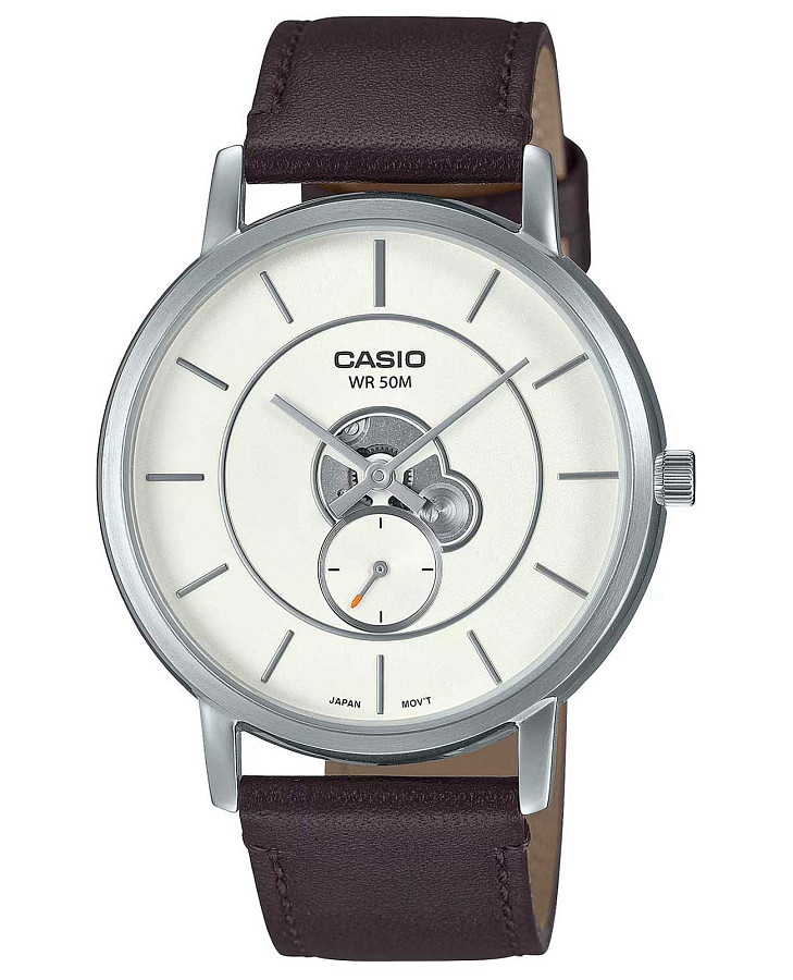 Часы Casio Collection MTP-B130L-7A — мужские, белый