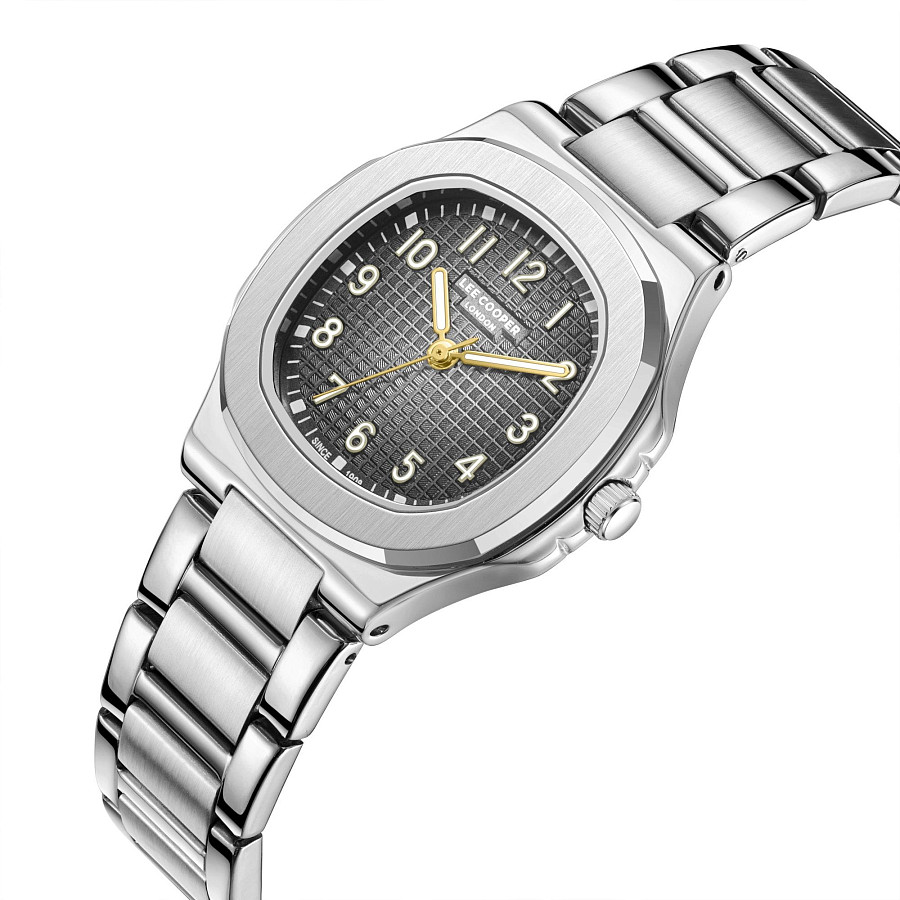 Часы Lee Cooper LC08258.360 — кварцевые, суперметалл металл