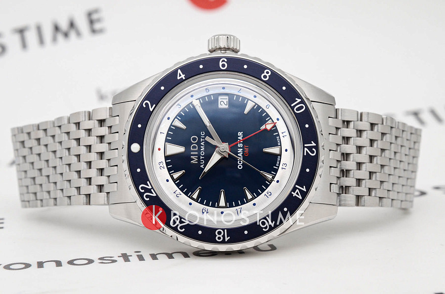 Часы Mido Ocean Star GMT Special Edition M026.829.18.041.00 — сталь металл, Швейцария