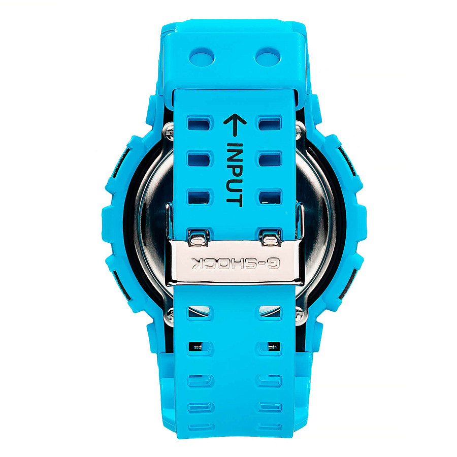 Часы Casio G-Shock GA-100RS-2A — пластик, Япония