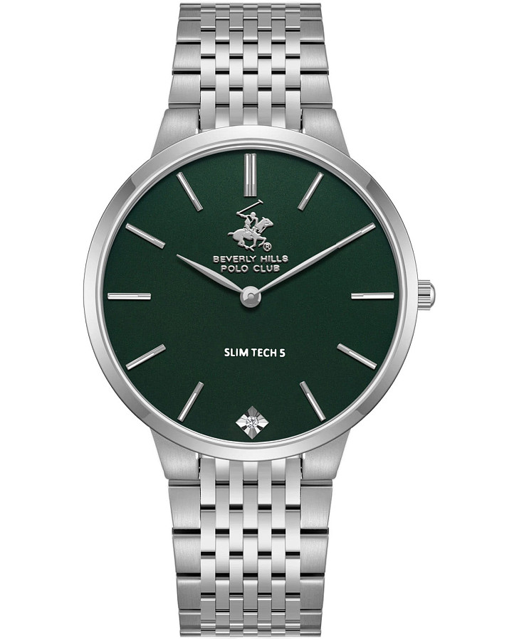 Часы Beverly Hills Polo Club BP3776X.370 — мужские, зеленый