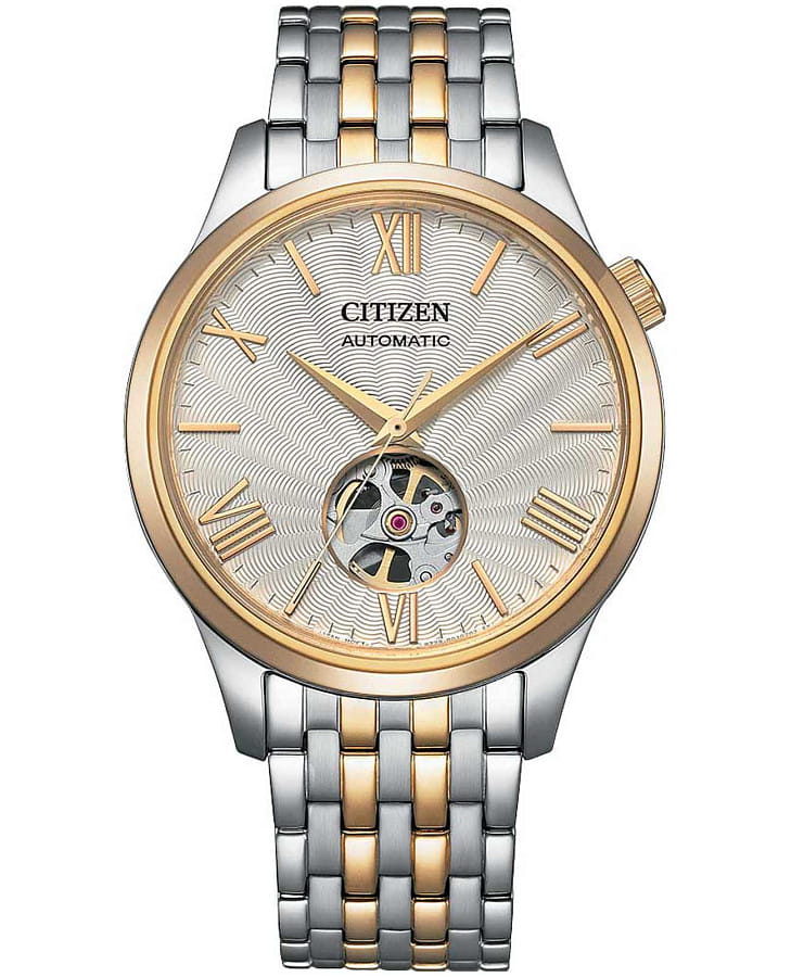 Часы Citizen Automatic NH9136-88A — мужские, серебристый