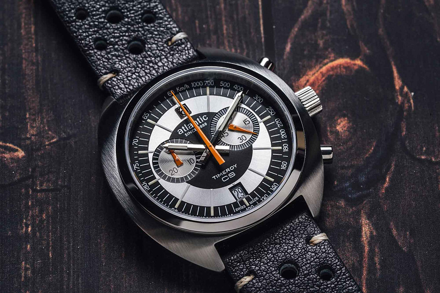 Часы Atlantic Timeroy 70462.41.65 — кожаный, мужские