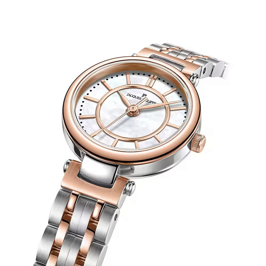 Часы Jacques Philippe Spira JPQLS987388RG — кварцевые, сталь металл