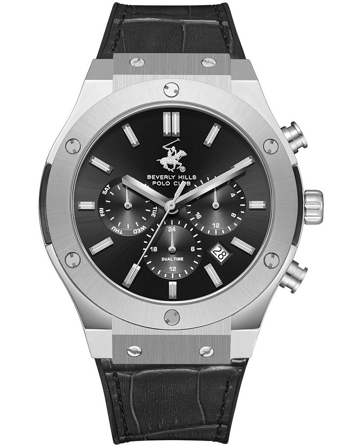 Часы Beverly Hills Polo Club BP3690X.366 — мужские, черный