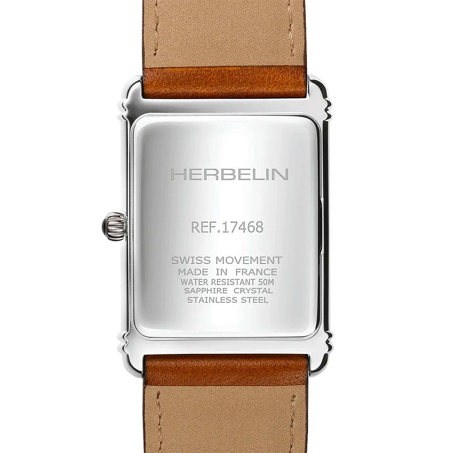 Часы Herbelin Art Deco 17468AP22GD — сталь металл, Франция