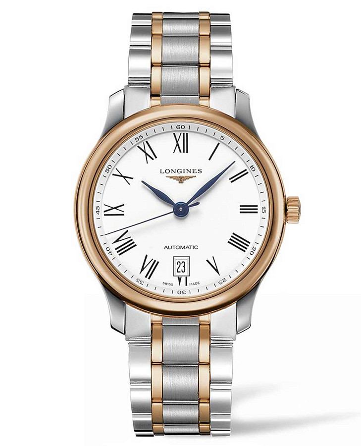 Часы Longines Master Collection L2.628.5.19.7 — мужские, белый