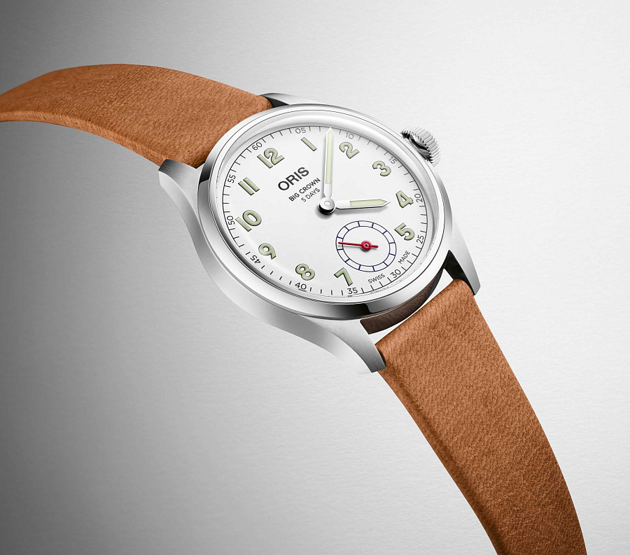 Часы Oris Big Crown Wings Of Hope Limited Edition 01 401 7781 4081-Set — кожаный, мужские