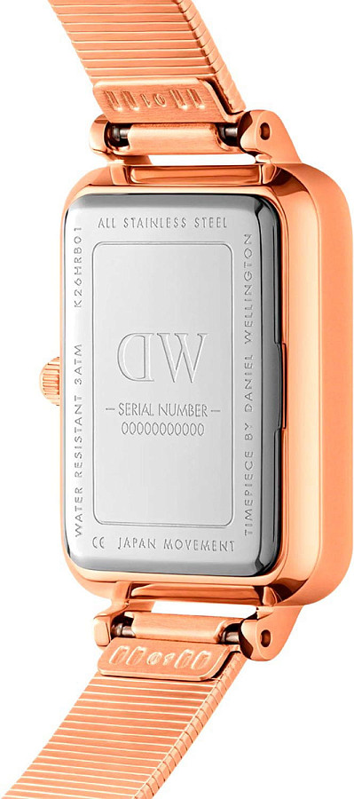 Часы Daniel Wellington Quadro DW00100578 — сталь металл, Швеция