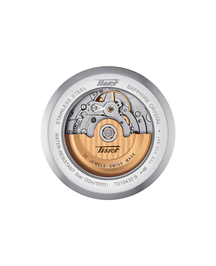 Часы Tissot Heritage Visodate Automatic T019.430.16.051.01 — сталь металл, Швейцария