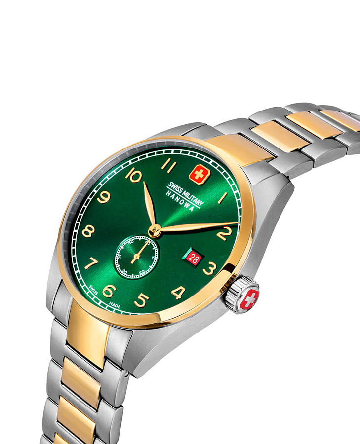 Часы Swiss Military Hanowa Lynx SMWGH0000760 — мужские, нержавеющая сталь с pvd-покрытием