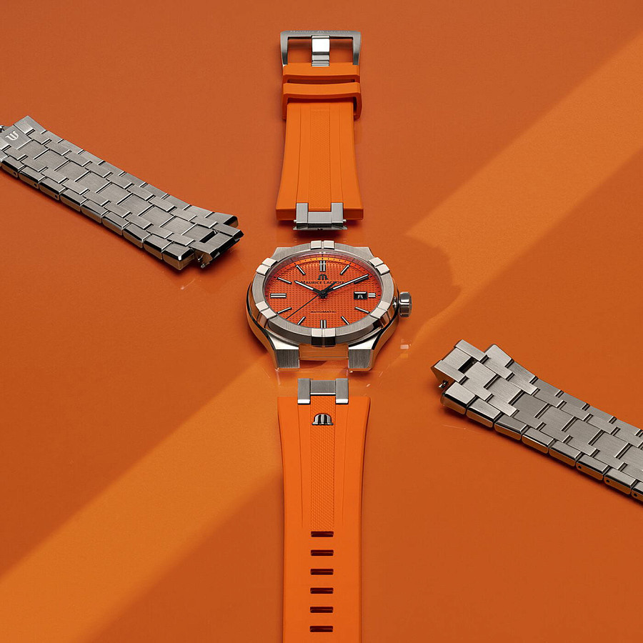 Часы Maurice Lacroix Aikon Automatic Limited Summer Edition AI6008-SS00F-530-E — нержавеющая сталь, мужские