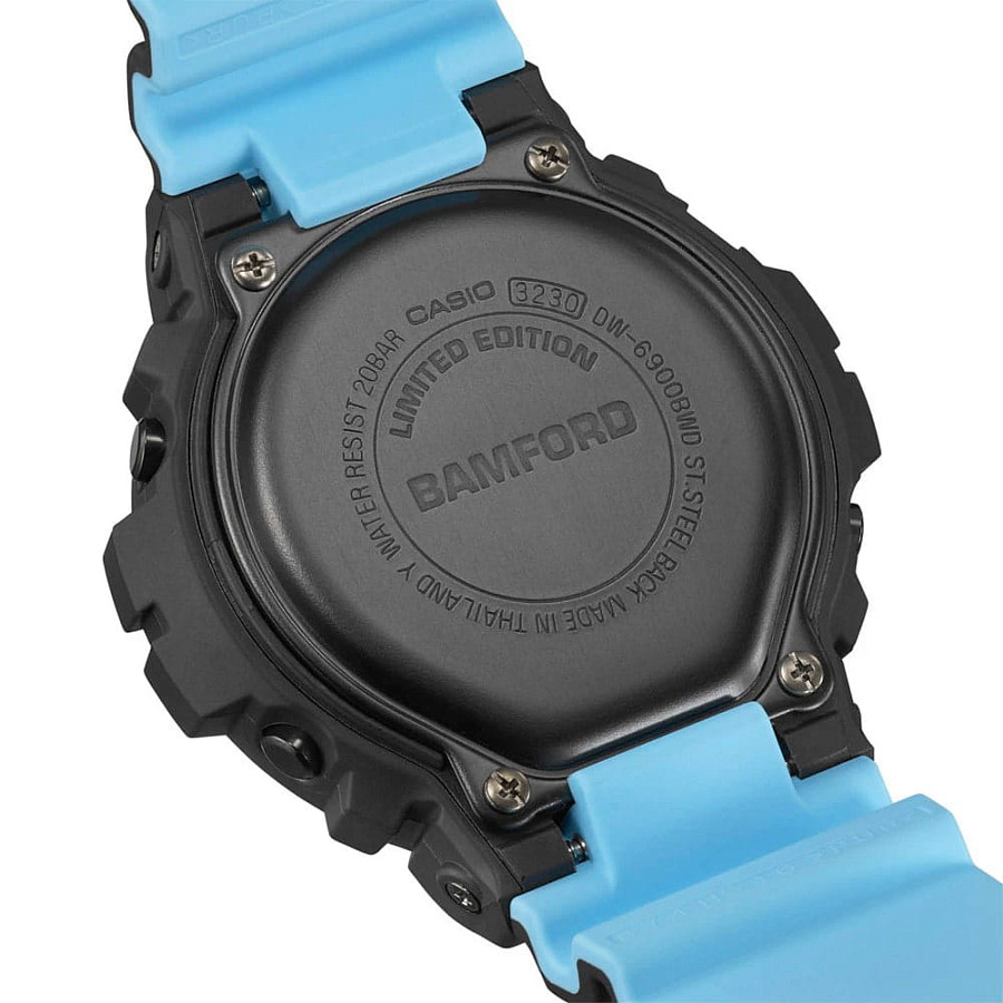 Часы Casio G-Shock DW-6900BWD-1DR — электронные, пластик