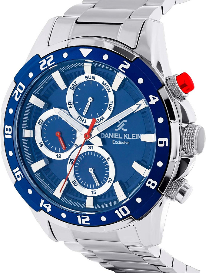 Часы Daniel Klein Exclusive DK.1.13642-2 — кварцевые, сталь металл