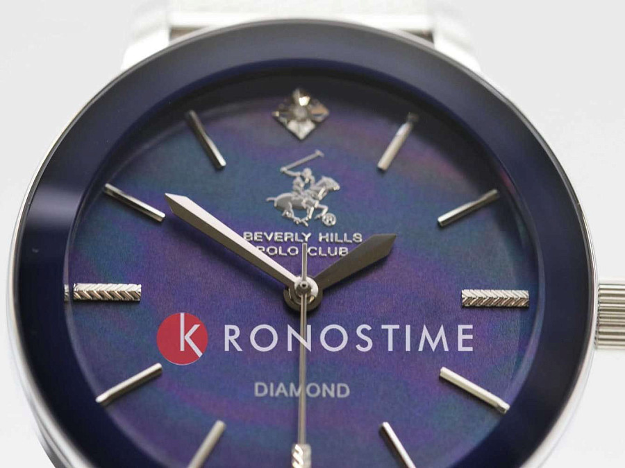 Часы Beverly Hills Polo Club BP3734C.390 — кварцевые, металл сталь