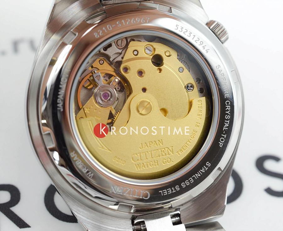 Часы Citizen Tsuyosa NJ0150-81E — мужские, нержавеющая сталь