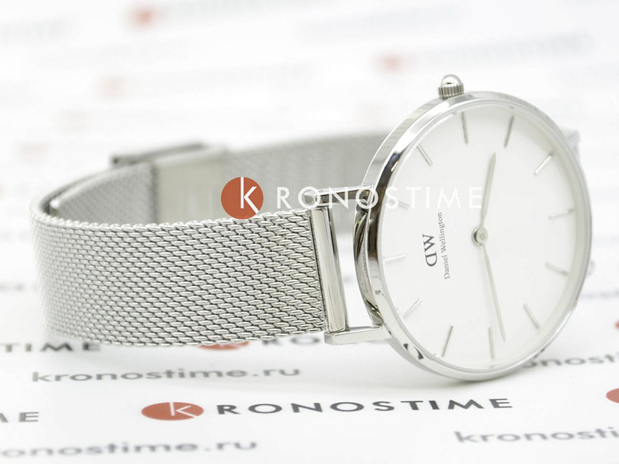 Часы Daniel Wellington Petite Sterling DW00100164 — женские, нержавеющая сталь