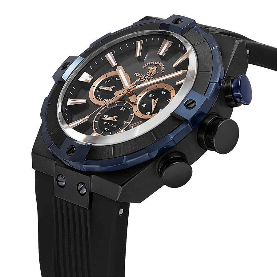 Часы Santa Barbara Polo & Racquet Club Prive SB.1.10510-5 — кварцевые, сталь металл