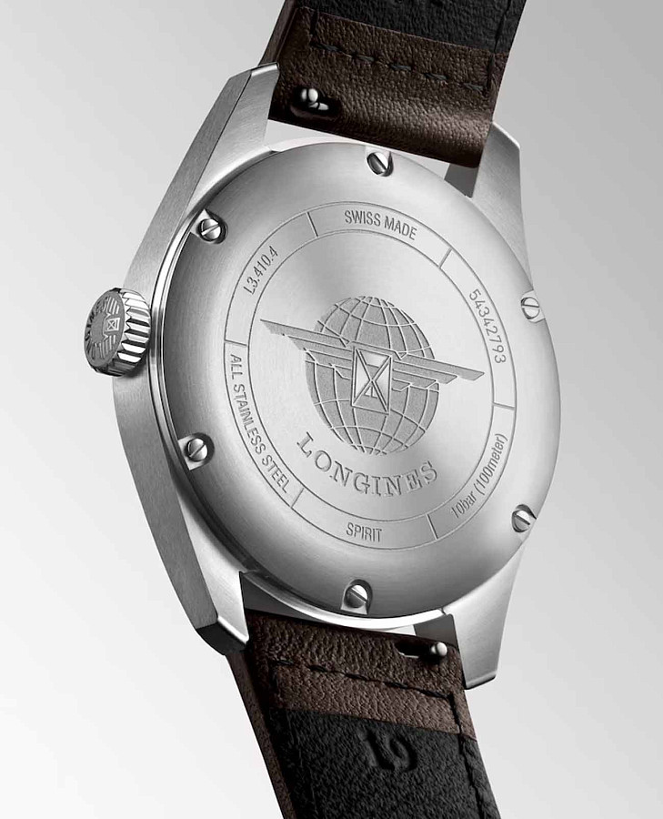 Часы Longines Spirit L3.410.4.53.0 — механические, сталь