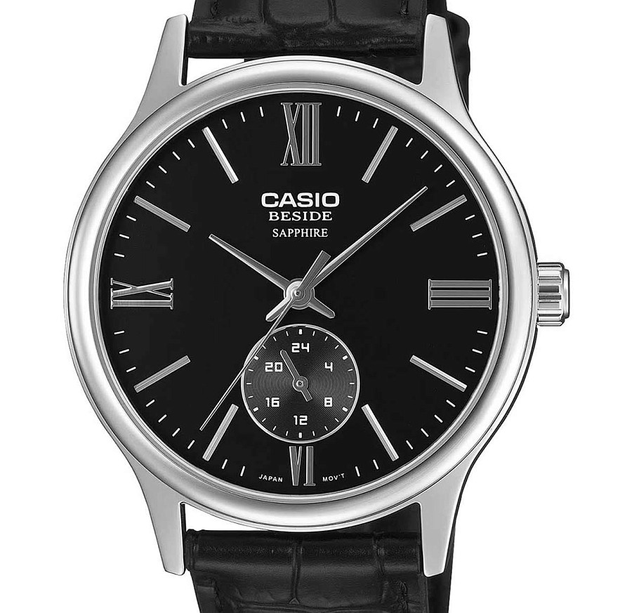 Часы Casio Collection Beside BMS-100L-1A — кварцевые, сталь металл