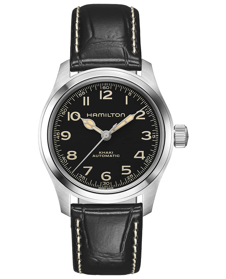 Часы Hamilton Khaki Field Murph H70405730 — мужские, черный