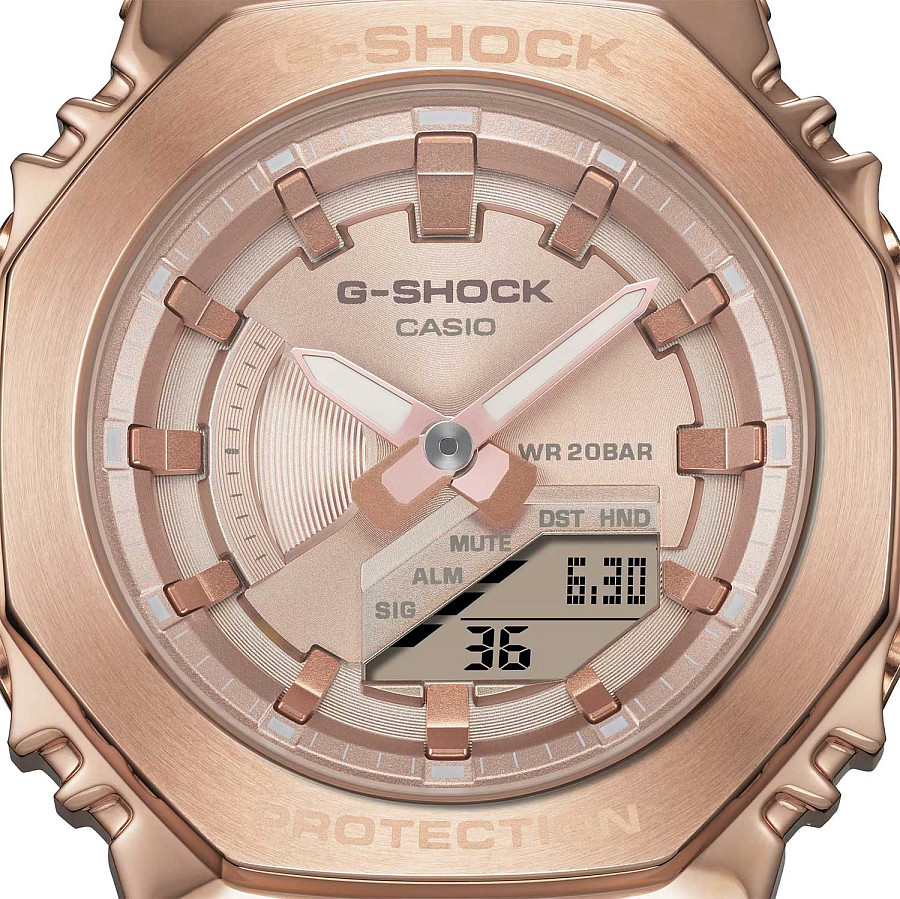 Часы Casio G-Shock GM-S2100PG-4ADR (GM-S2100PG-4A) — электронные, Япония, женские