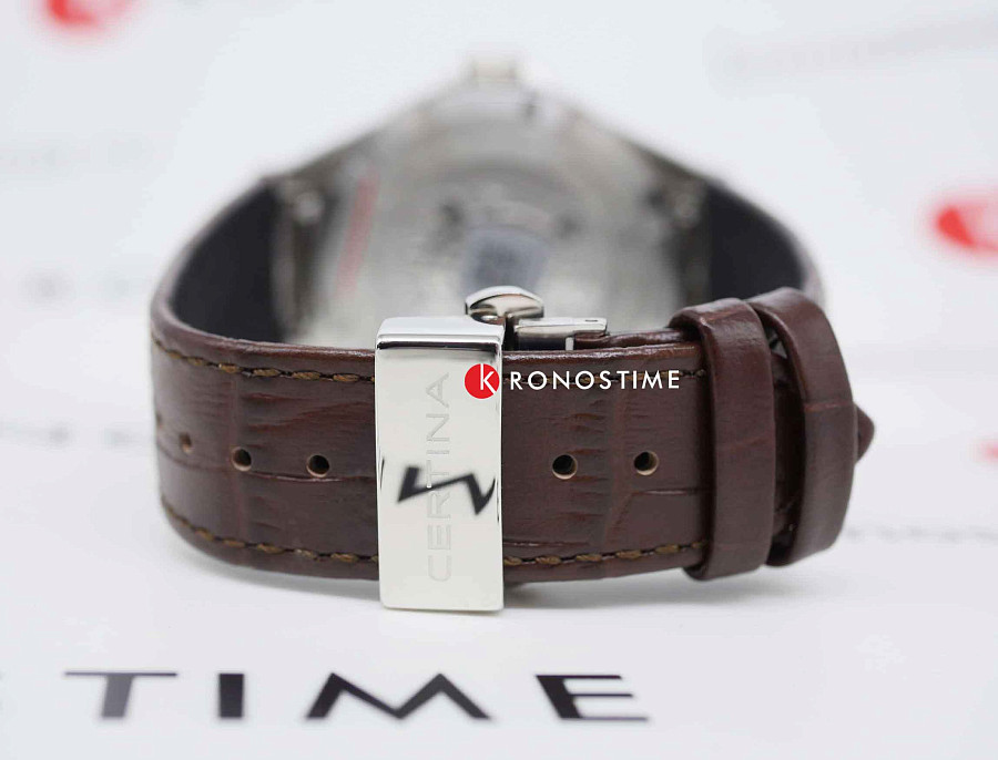 Часы Certina DS-7 Quartz C043.410.16.031.00 — мужские, коричневый