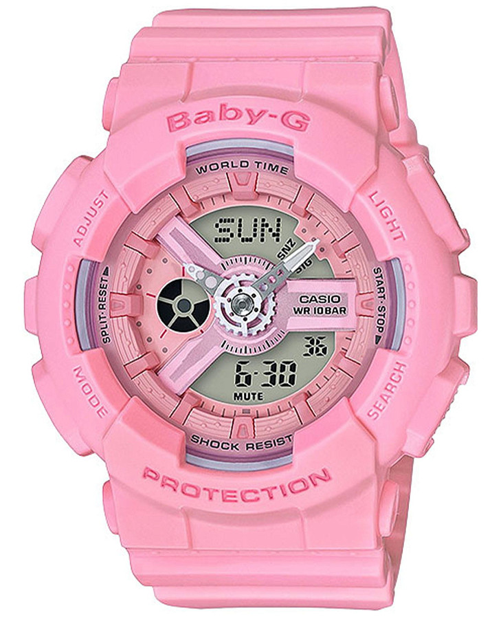 Часы Casio Baby-G BA-110-4A1 — женские, розовый